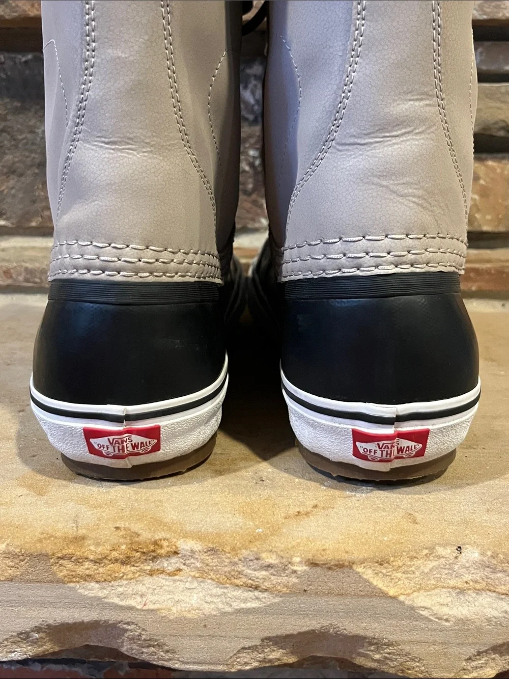 Vans Standard MTE Jake Kuzyk Tan and Black Snow Boots